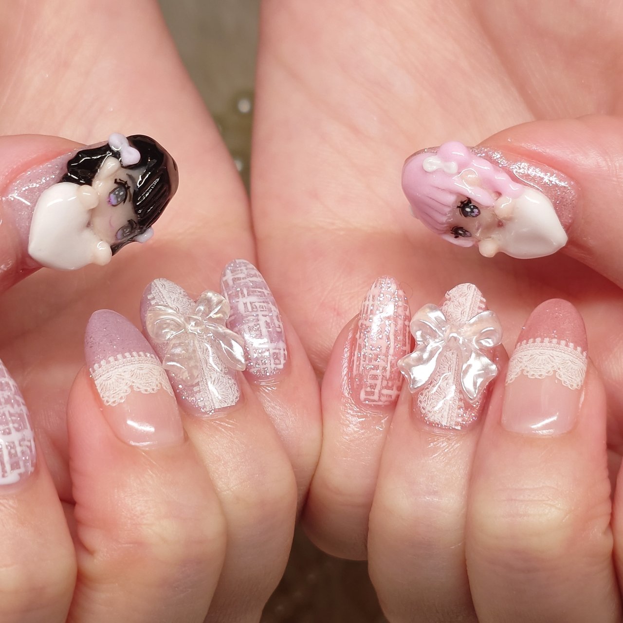 冬/オールシーズン/推し活/ハンド/痛ネイル - いろはねいる asakiの