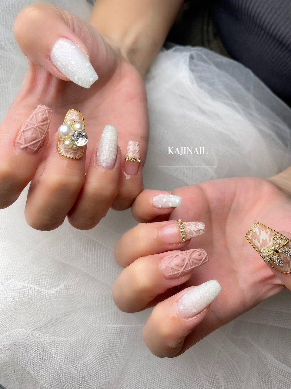 冬/オールシーズン/デート/女子会/ハンド - kajinailのネイルデザイン