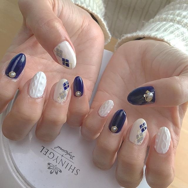 冬 成人式 バレンタイン 女子会 ハンド Aya Nail Fluffyのネイルデザイン No ネイルブック