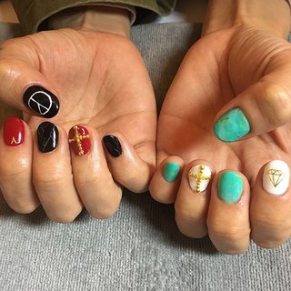 ショート/#gdragonのネイルデザイン｜ネイルブック