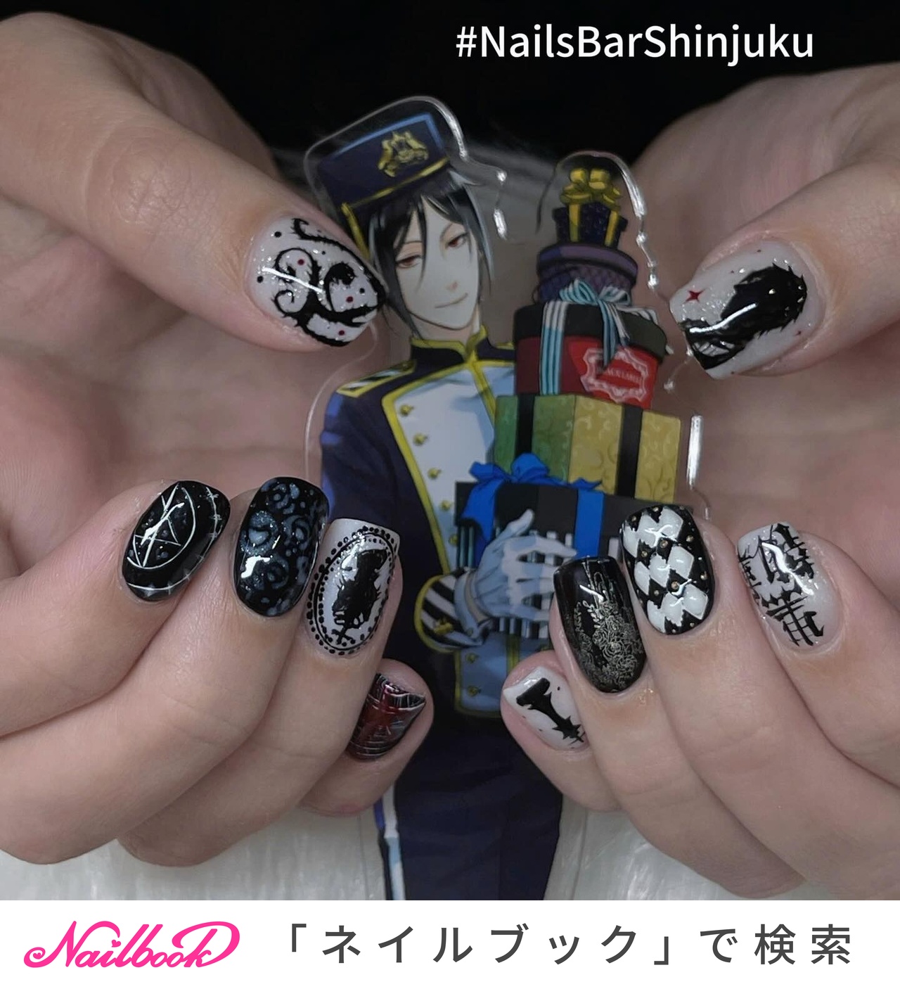 2026年】新着順｜#黒執事ネイルのネイルデザイン｜ネイルブック