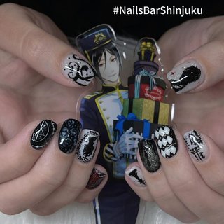 2026年】新着順｜#黒執事ネイルのネイルデザイン｜ネイルブック