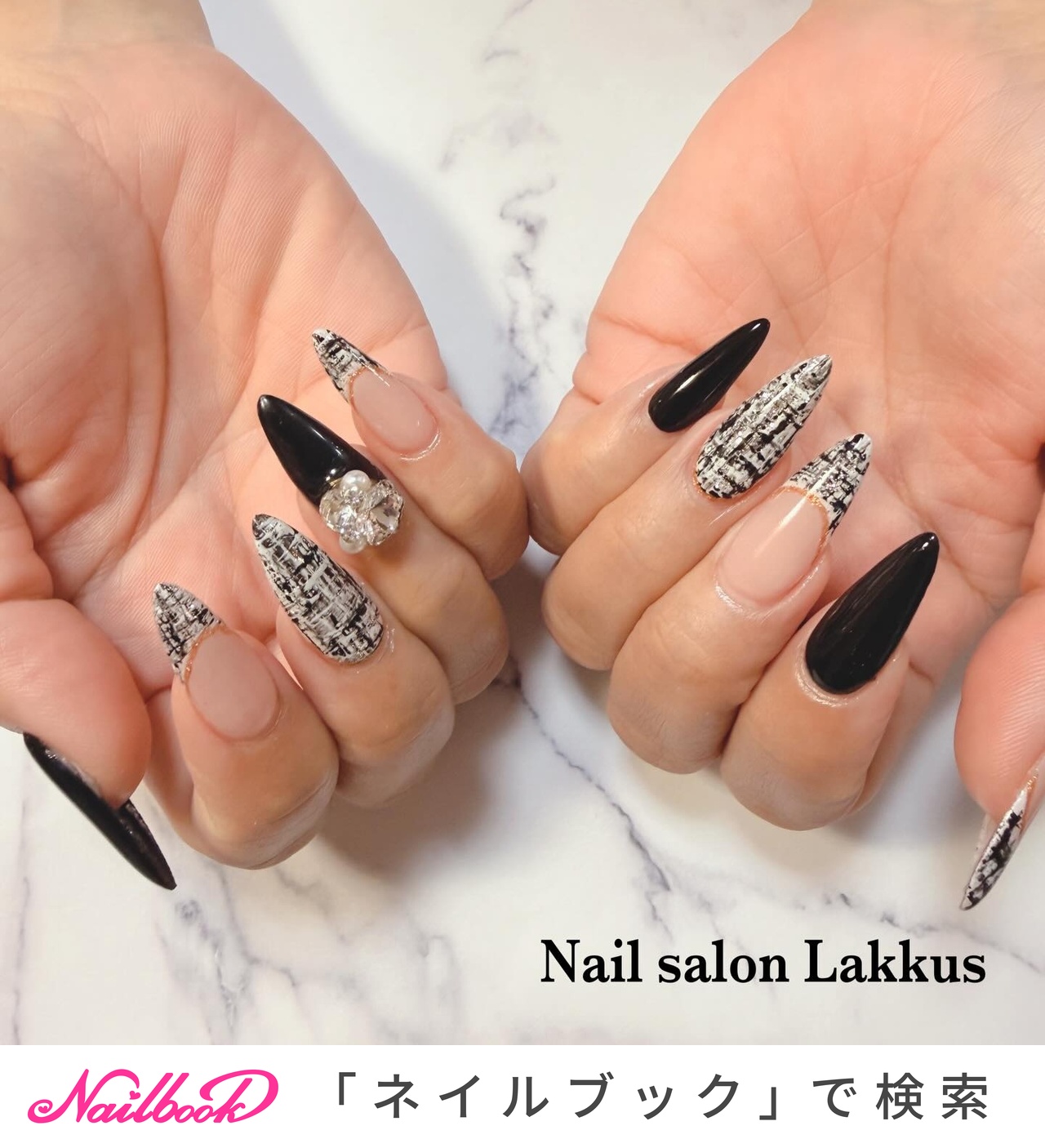 ツイード - lakkus807のネイルデザイン[No.9762415]｜ネイルブック