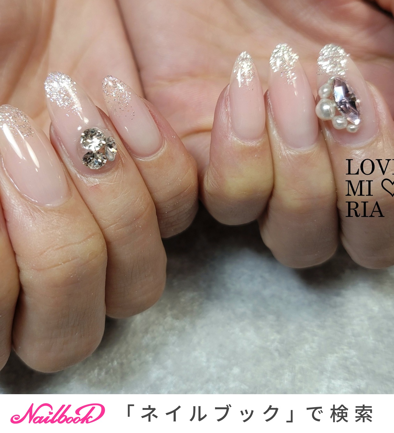 2026年】新着順｜グラデーション/#スワロフスキービジューのネイル