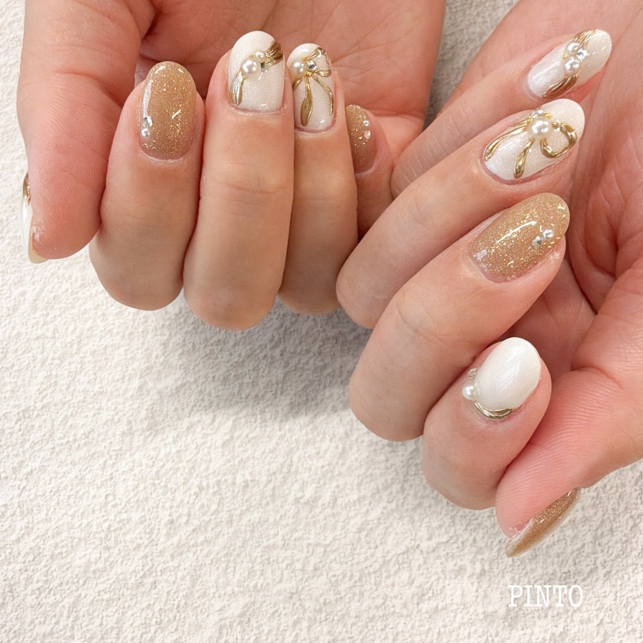 手が綺麗に見えるネイル/冬/バレンタイン/デート/ハンド - NOZOMI