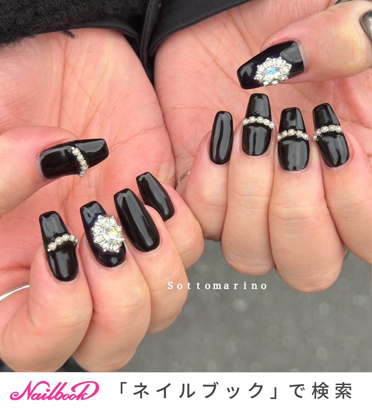 おすすめ順｜ビジュー/＃パーツのネイルデザイン｜ネイルブック