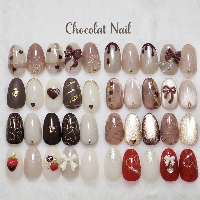 Chocolat Nail｜四ツ橋のネイルサロン｜ネイルブック