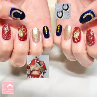 9センチ鬼ポイント♡成人式 前撮り オーダー 受付中♡ネイル ネイル