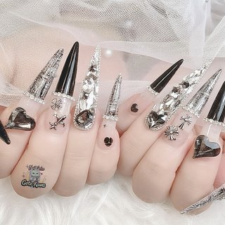 春/バレンタイン/ハンド/フレンチ/チェック - Gote Kawa Nail Salonの