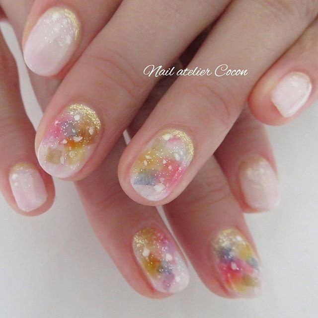 オールシーズン バレンタイン デート 女子会 ハンド Nailateliercoconのネイルデザイン No ネイルブック