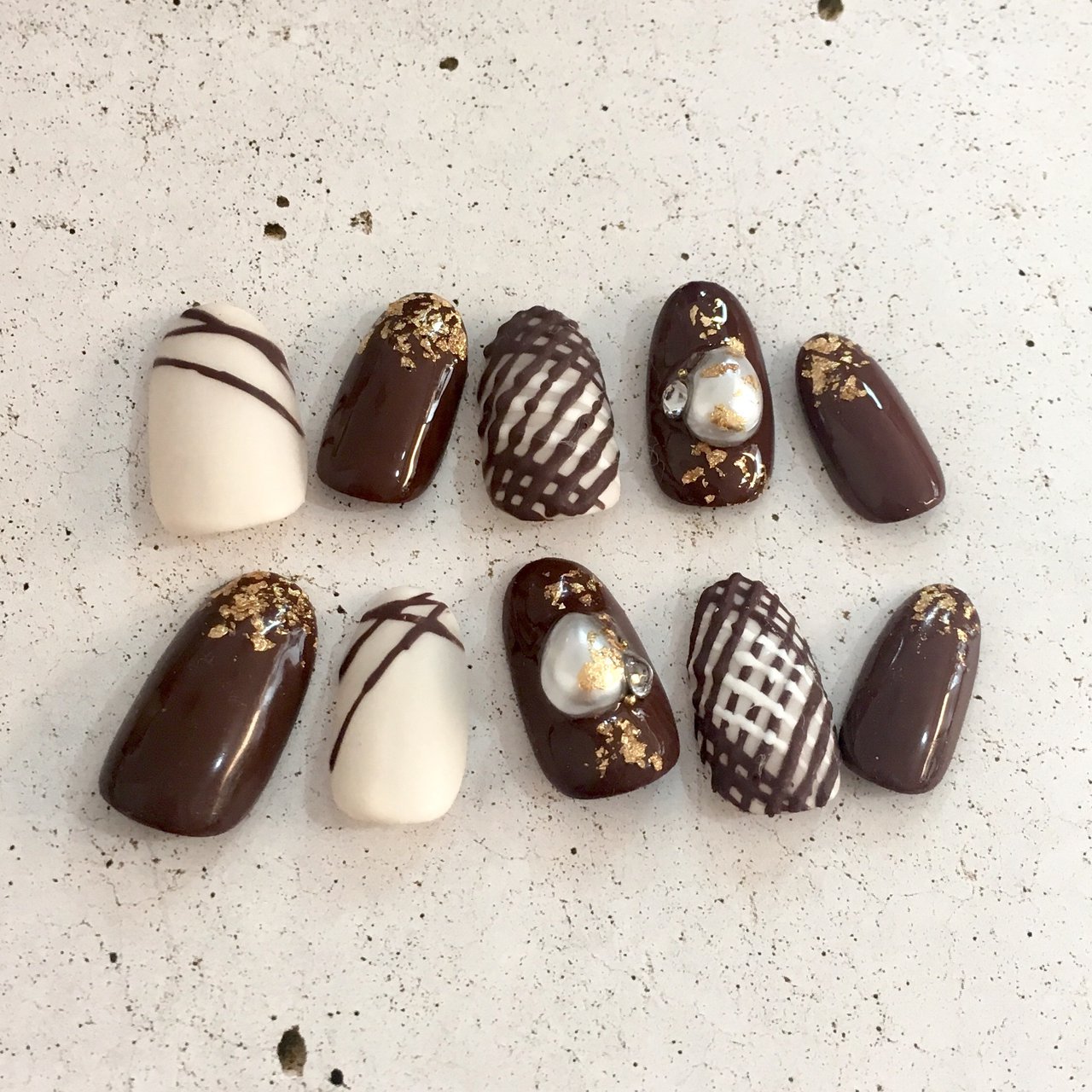 冬 バレンタイン デート 女子会 ハンド Vivi01のネイルデザイン No ネイルブック