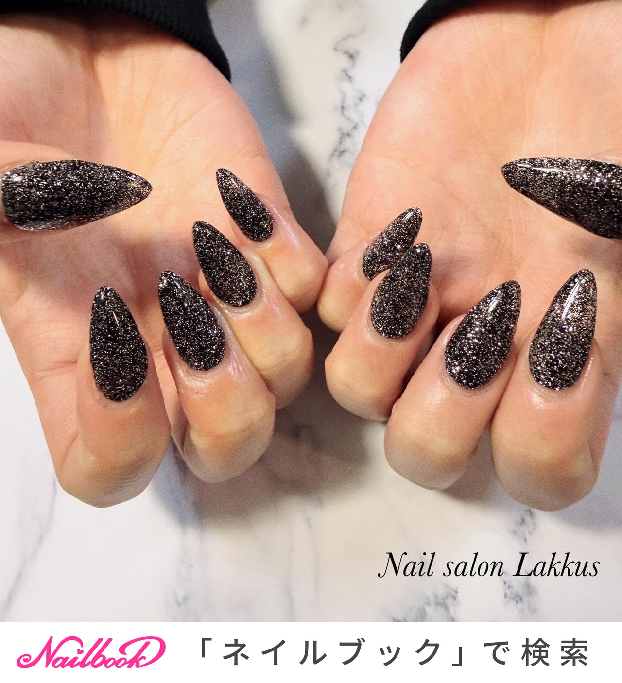 ハンド/キラキラ - lakkus807のネイルデザイン[No.9781703]｜ネイルブック
