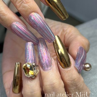 ミラー/ユニコーンのネイルデザイン｜ネイルブック