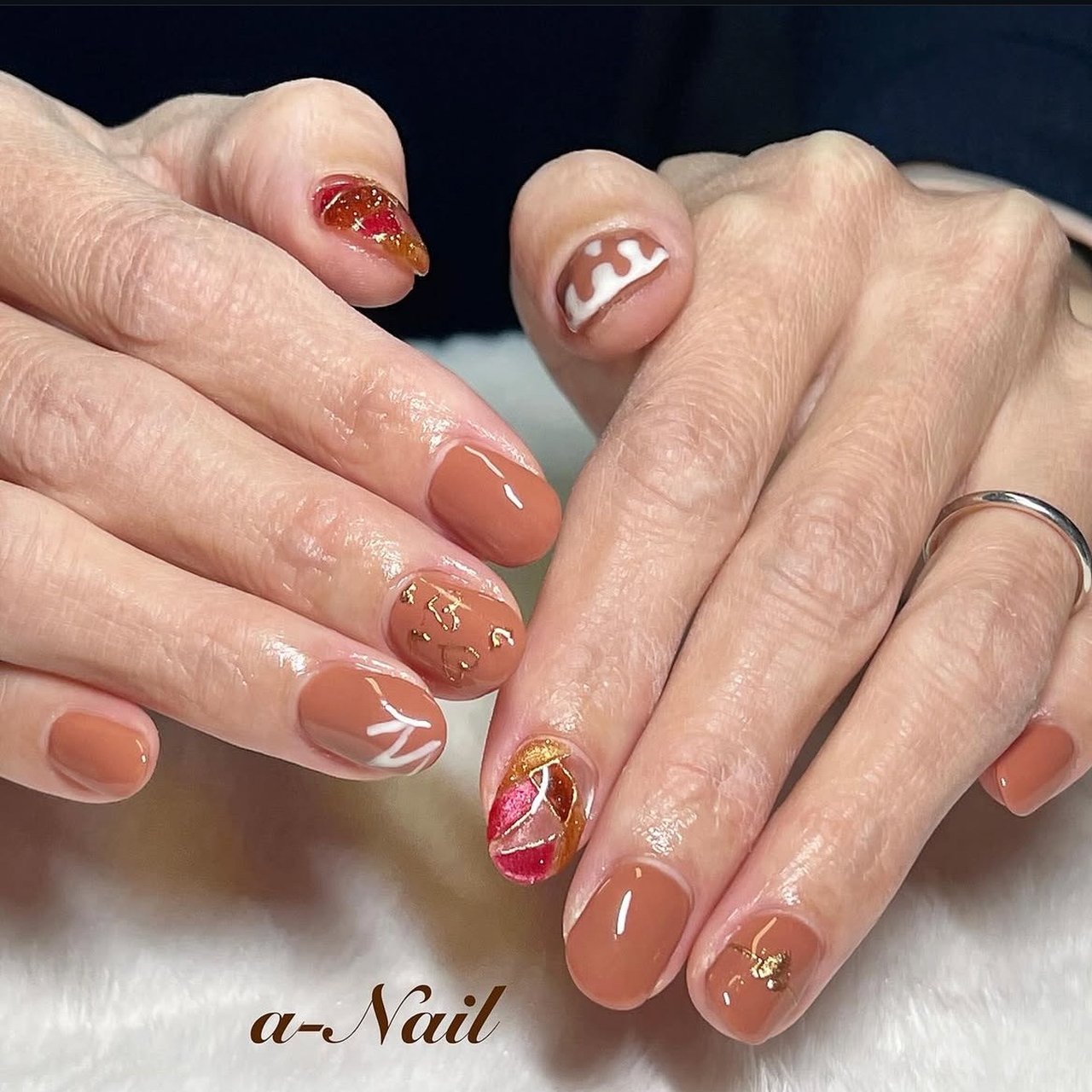 春/バレンタイン/旅行/デート/ハンド - a-Nail AyanoMatsuuraのネイル 