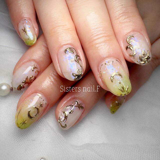 ネイルで楽しむ今日の色】2/28は若苗色！ふと見るとぴょこんと新芽が