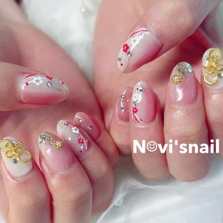 N‪‪☺︎‬vi's nailのネイルデザイン[No.7630641]｜ネイルブック‬