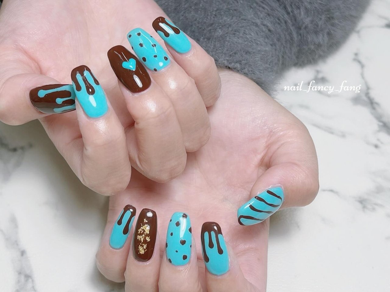 冬/バレンタイン/ライブ/推し活/ハンド - nail_fancy_fangのネイル