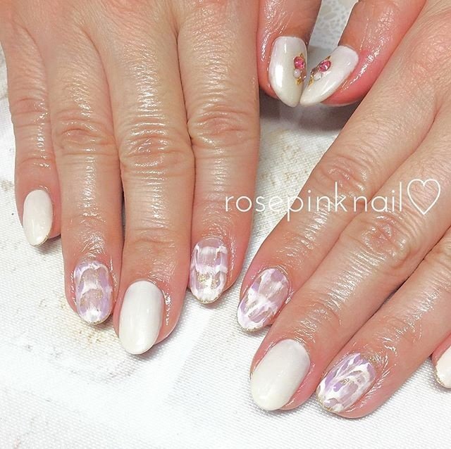 冬 オールシーズン バレンタイン パーティー ハンド Rosepinknail ローズピンクネイルのネイルデザイン No ネイルブック