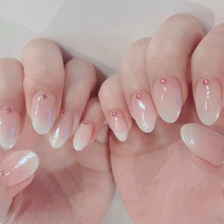 フレンチガーリーのネイルデザイン｜ネイルブック