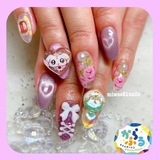 プリキュアのネイルデザイン｜ネイルブック