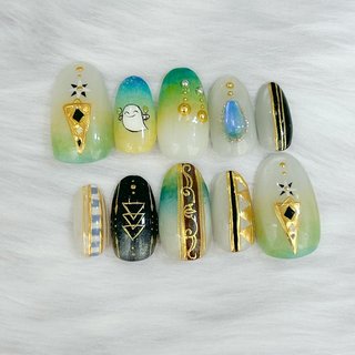 人気順｜概念ネイル/#オーダーネイルチップ⁡のネイルデザイン｜ネイル