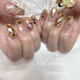 オレンジ/#量産型ネイルのネイルデザイン｜ネイルブック