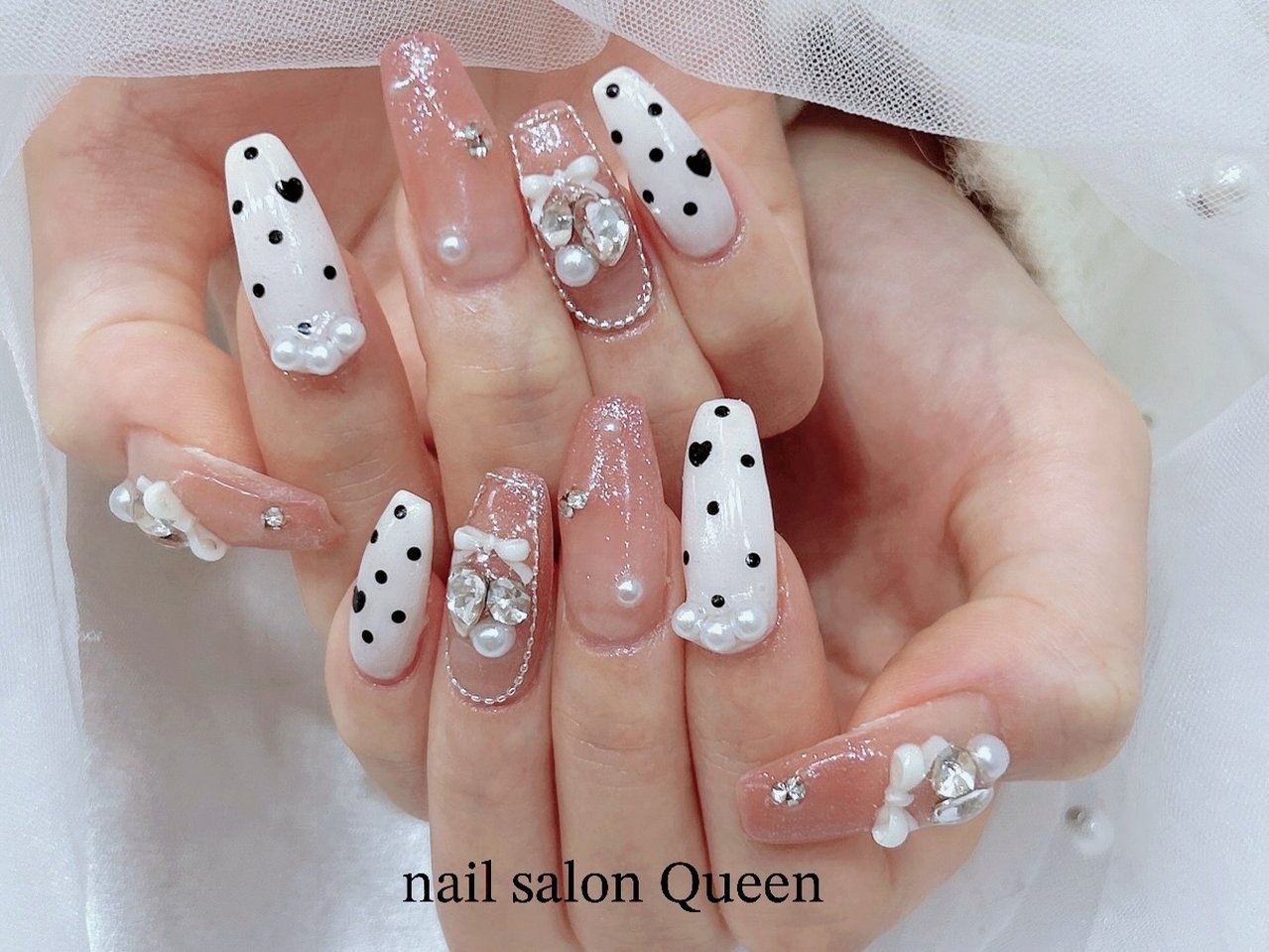 手が綺麗に見えるネイル/バレンタイン/クリスマス/ニット/ニュアンス