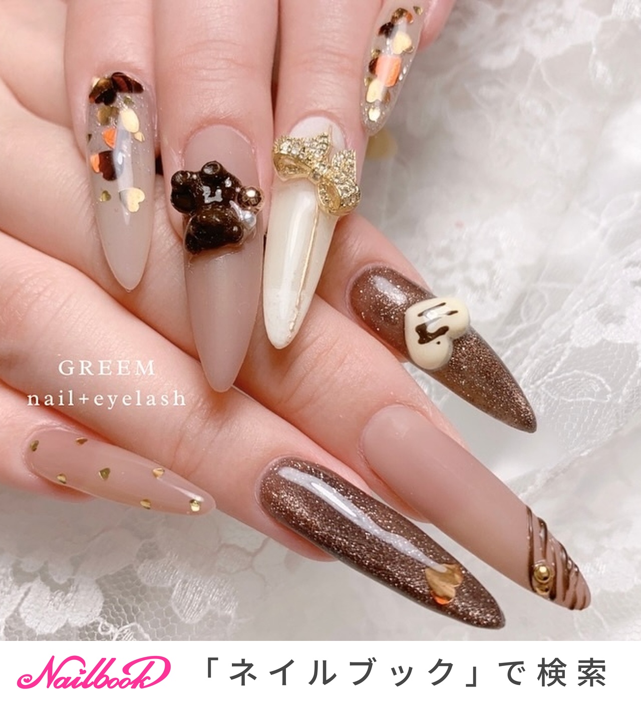 2026年】新着順｜スイーツ/スーパーロングのネイルデザイン｜ネイルブック