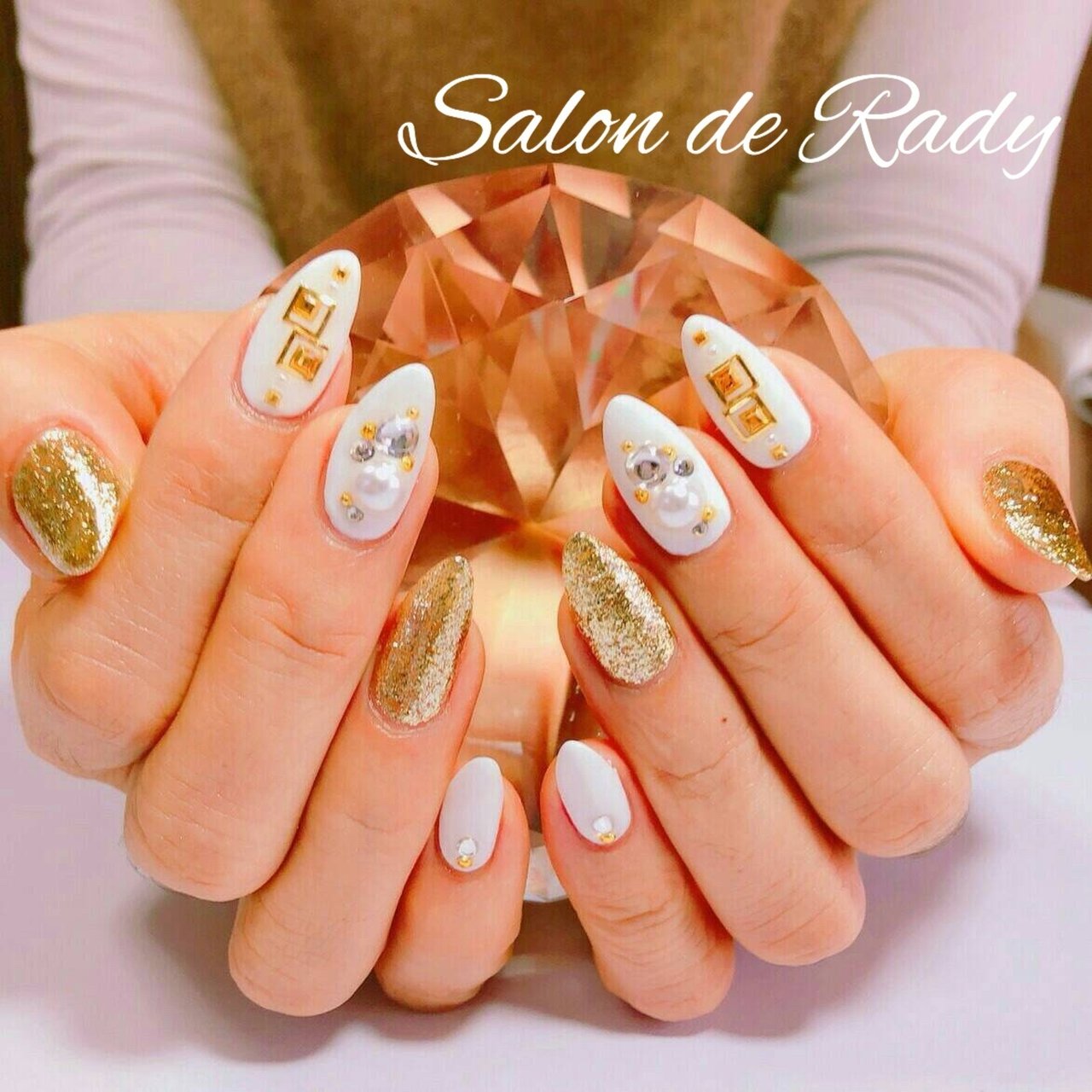 冬 パーティー デート 女子会 ハンド Salonderadyのネイルデザイン No ネイルブック