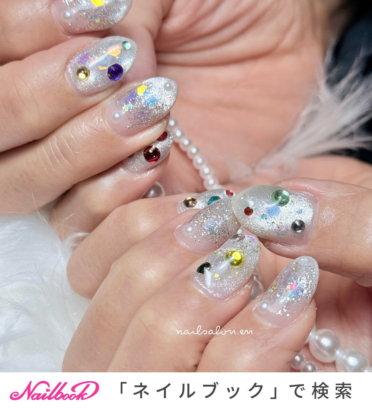 ネイルチップオーダー　ひなた様 秋/冬/オールシーズン/推し活/ハンド - ネイルサロン縁・佐藤ひなたの