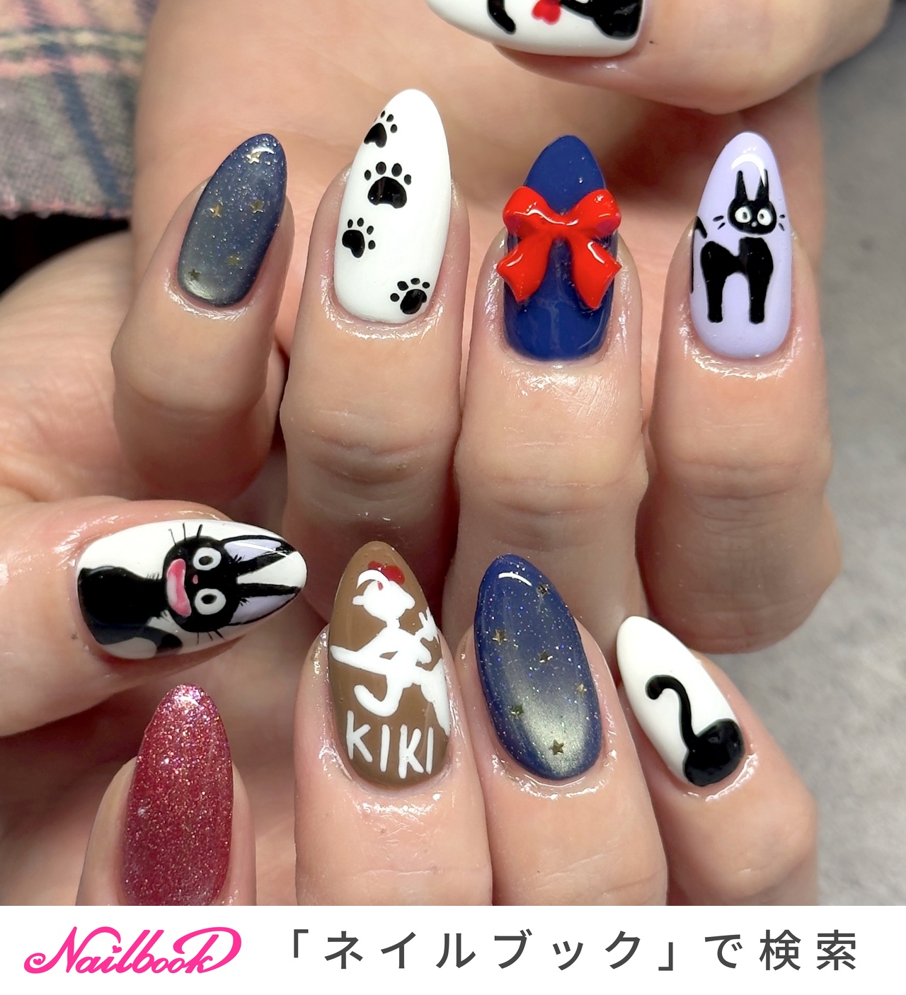 2026年】新着順｜#魔女の宅急便ネイルのネイルデザイン｜ネイルブック