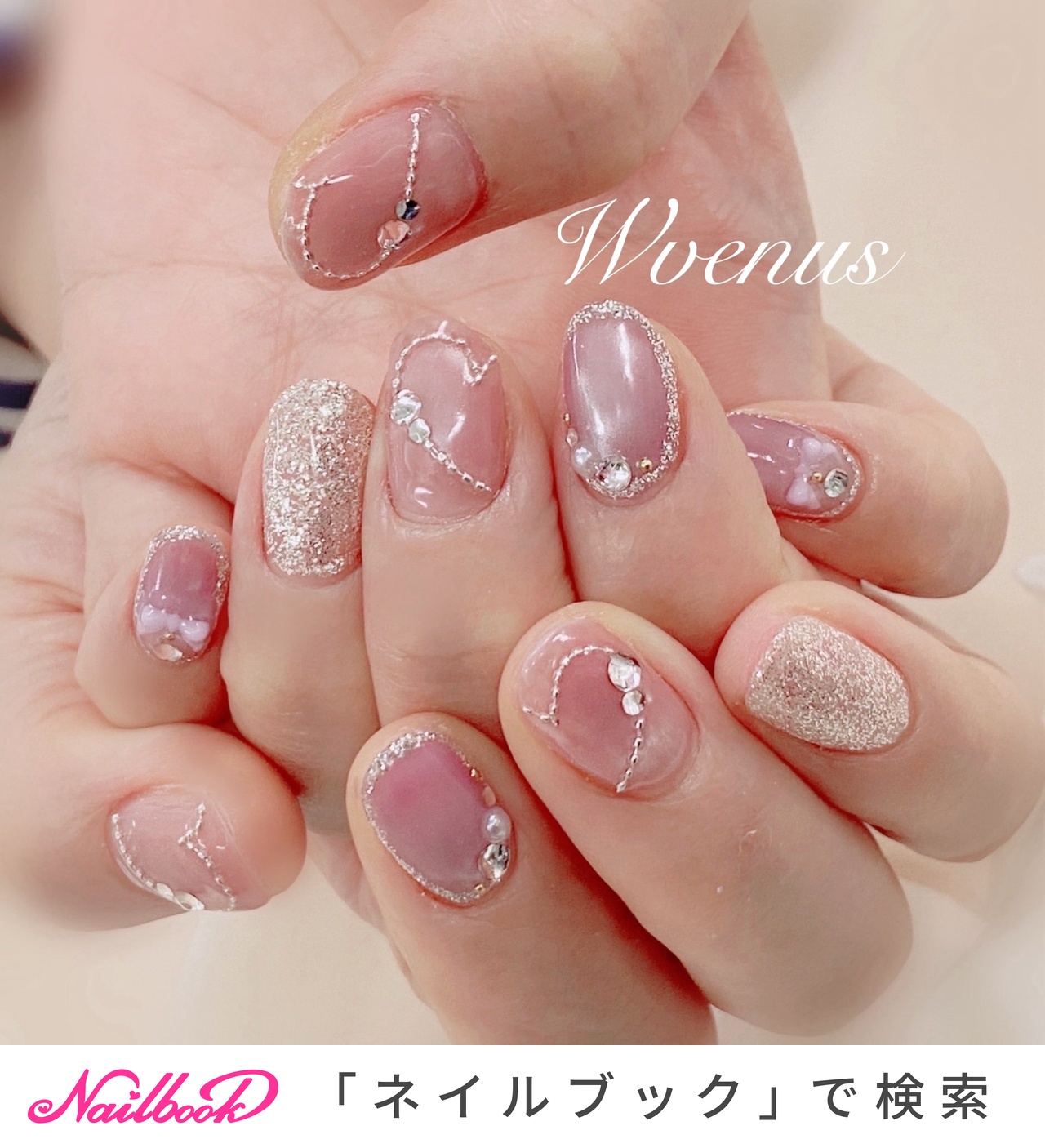 wvenusのネイルデザイン[No.9804997]｜ネイルブック