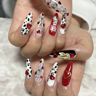 2026年】新着順｜#ダルメシアンのネイルデザイン｜ネイルブック