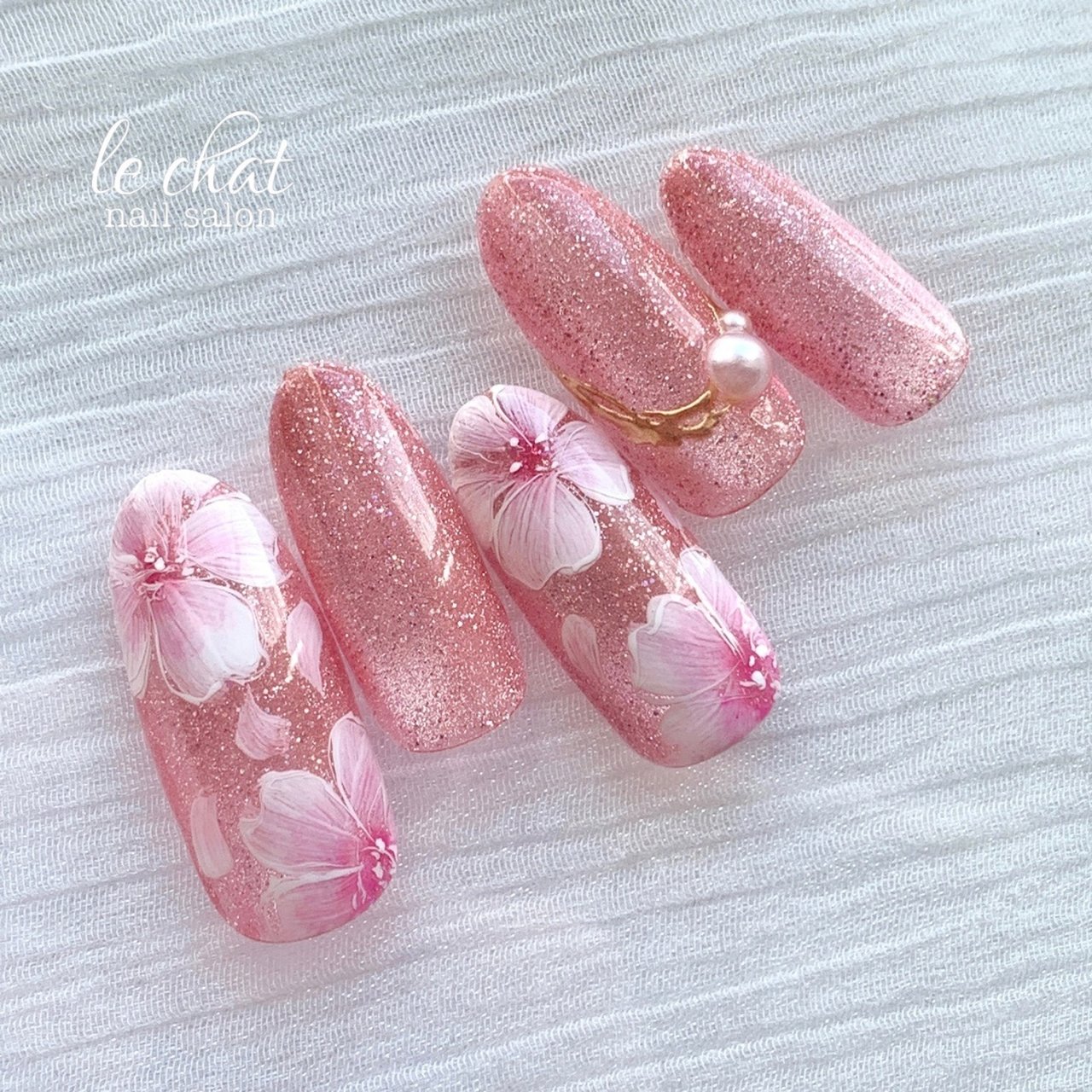 春/卒業式/入学式/オフィス/ハンド - nailsalonlechat（ネイルサロン
