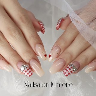 千鳥柄/ワンホンのネイルデザイン｜ネイルブック