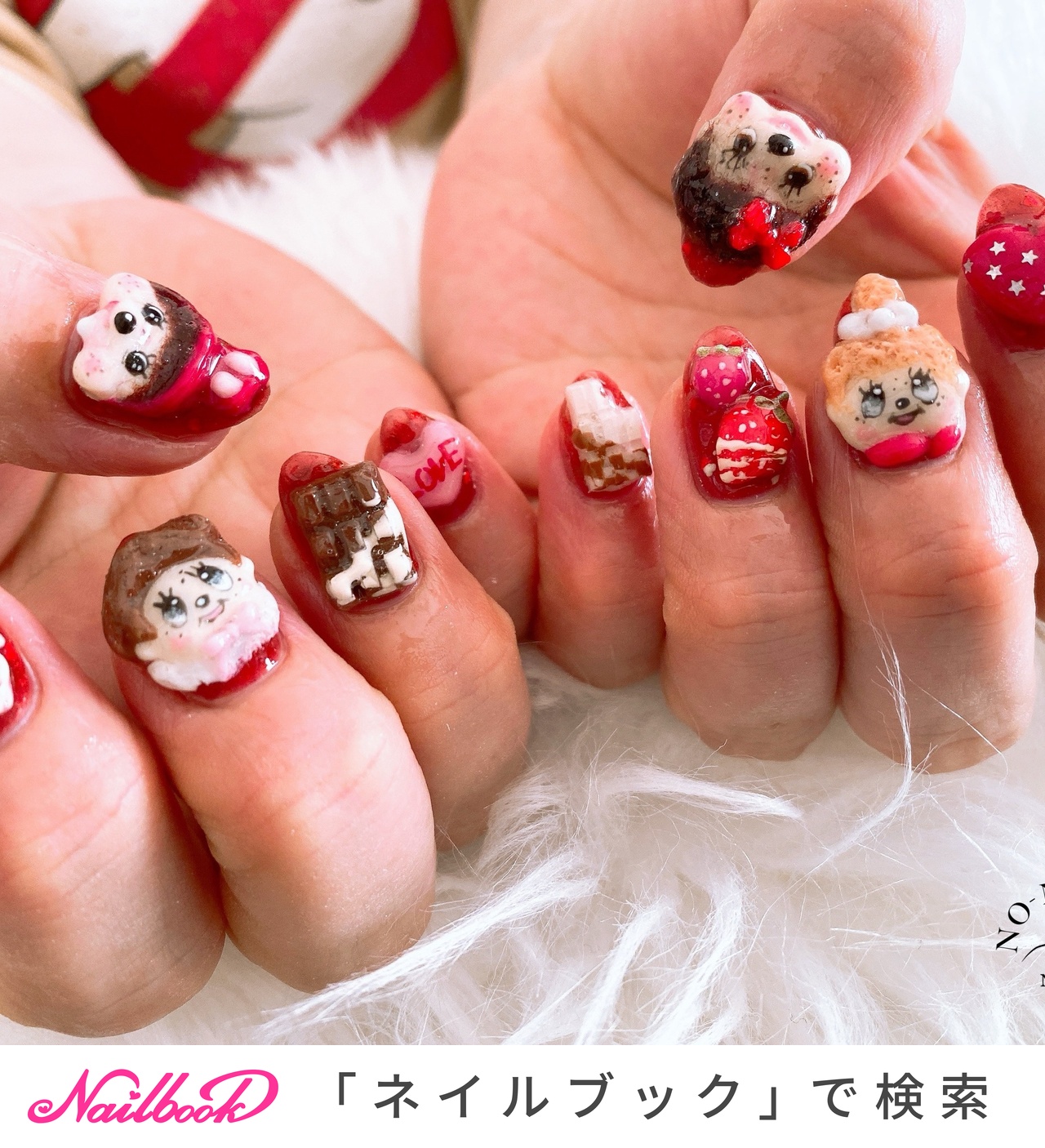 2026年】新着順｜#モンチッチネイルのネイルデザイン｜ネイルブック