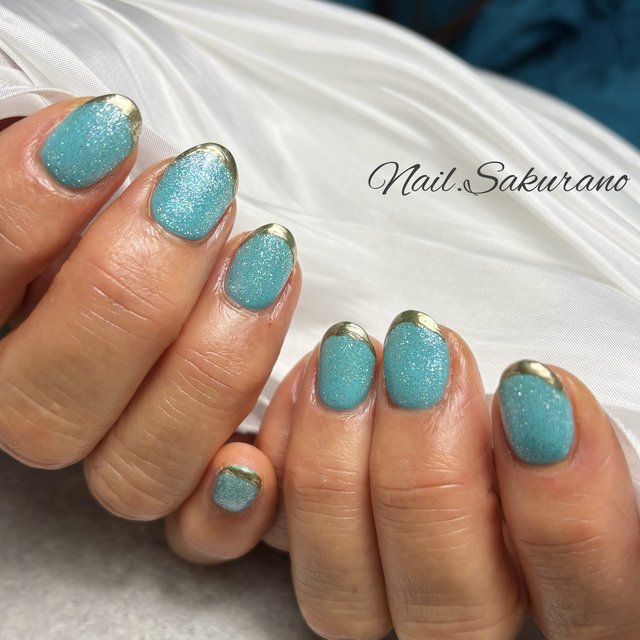 ネイルで楽しむ今日の色】2/27は浅葱色！段だら羽織を翻して|人気