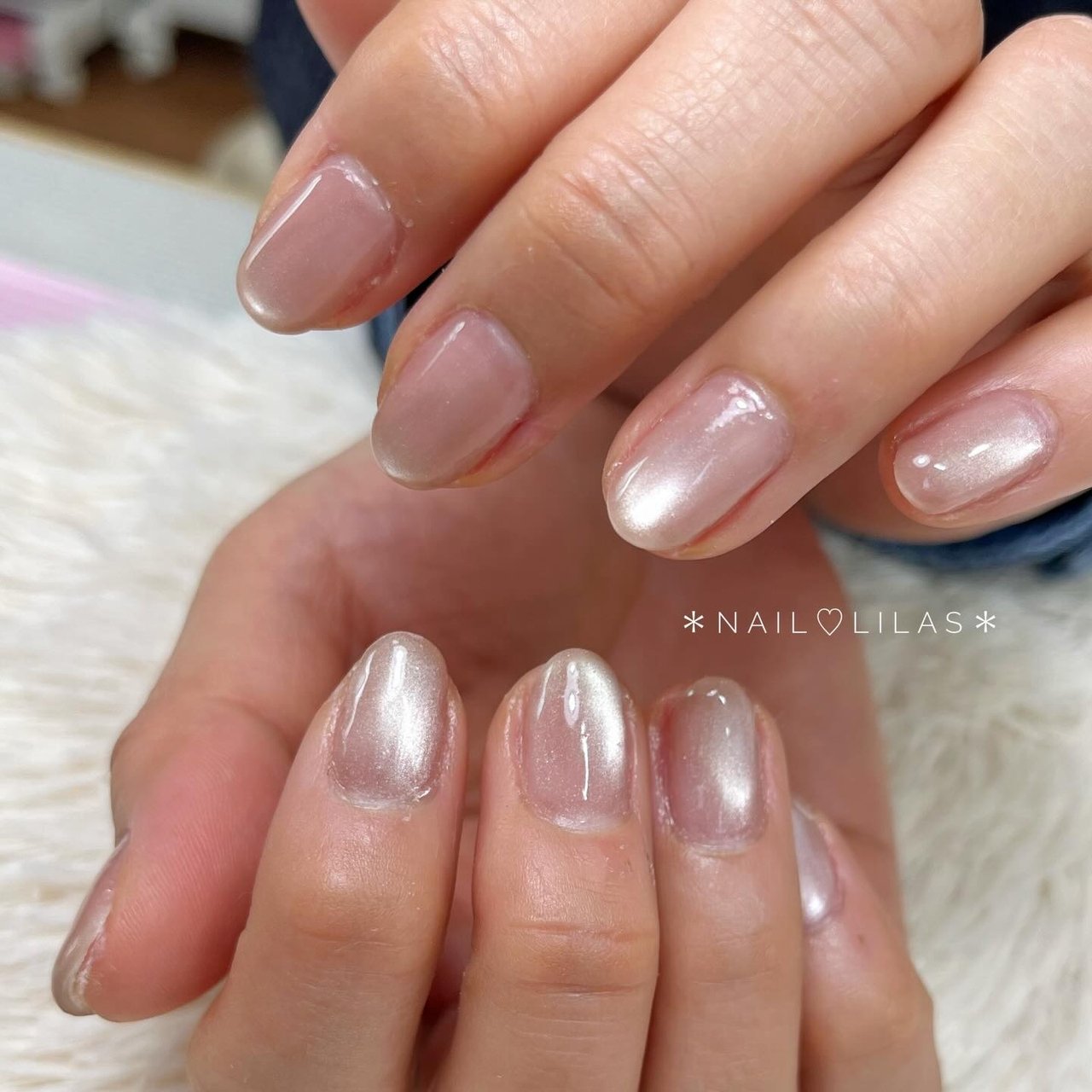 ネイル参考画像 冬/ハンド/シンプル/ワンカラー/フラワー - 東急田園都市線藤が丘*Well