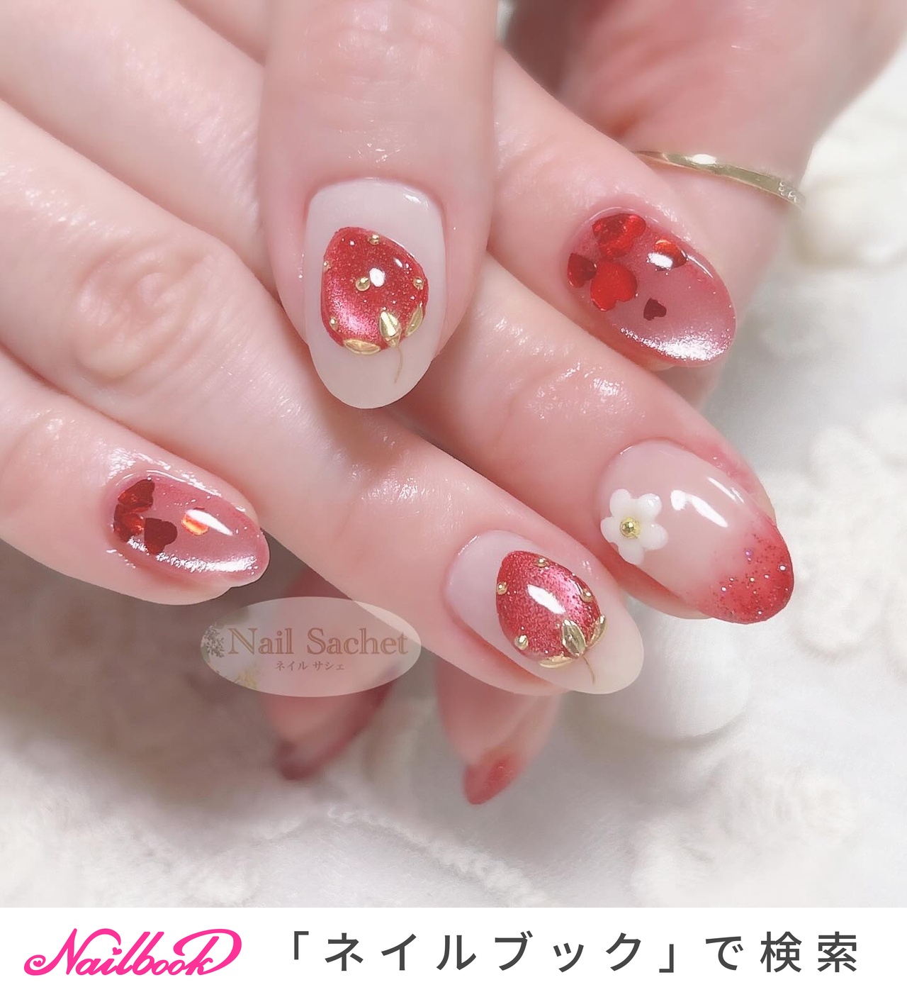 さくらんぼ・いちご｜ネイルブック