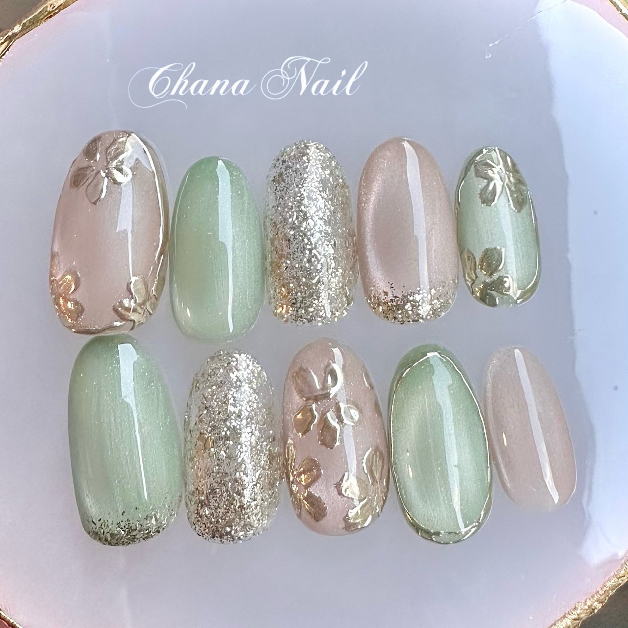 卒業式/入学式/ブライダル/推し活/ハンド - Chana nailのネイル