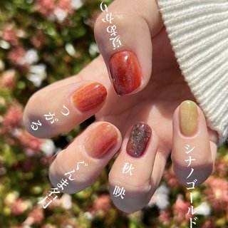 林檎ネイルのネイルデザイン｜ネイルブック