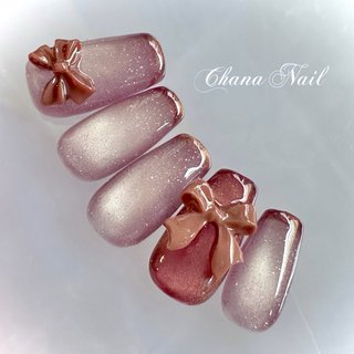 入学式/フレンチ/ボルドーのネイルデザイン｜ネイルブック