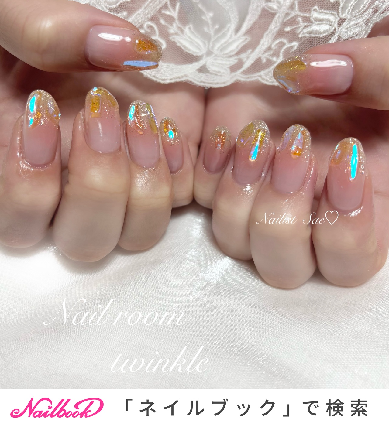 イエロー(黄)/量産型ネイルのネイルデザイン｜ネイルブック