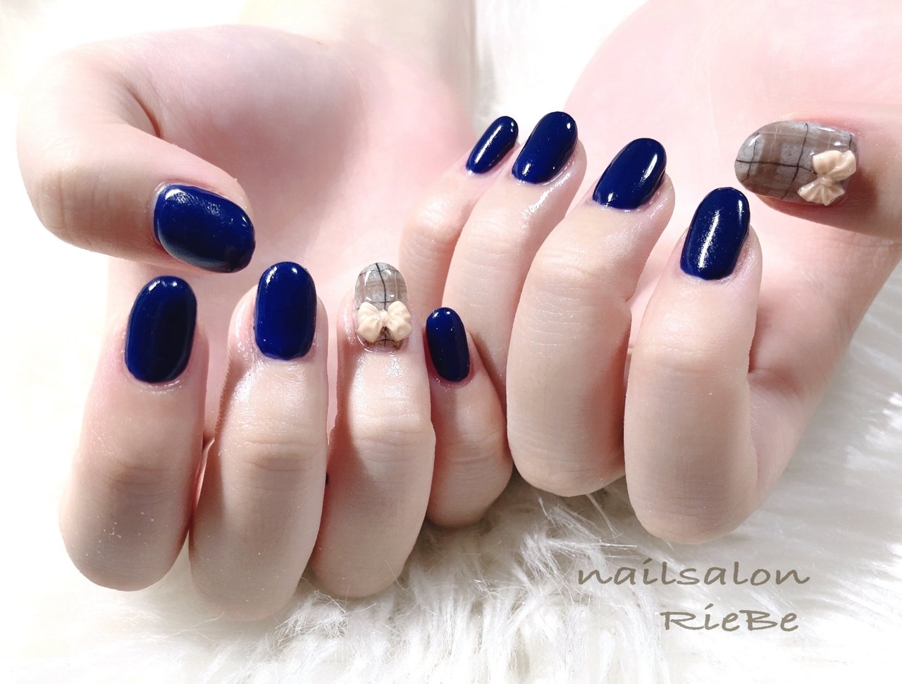 秋/冬/卒業式/オフィス/シンプル - Nail Salon RieBe 〜リーヴェ〜の 