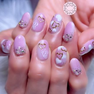 おすすめ順｜ハート/ホワイトデーネイルのネイルデザイン｜ネイルブック
