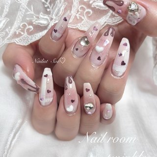 ワンホンネイル(ワンホン/中国ネイル/中華ネイル)/#ちゅるんネイルの