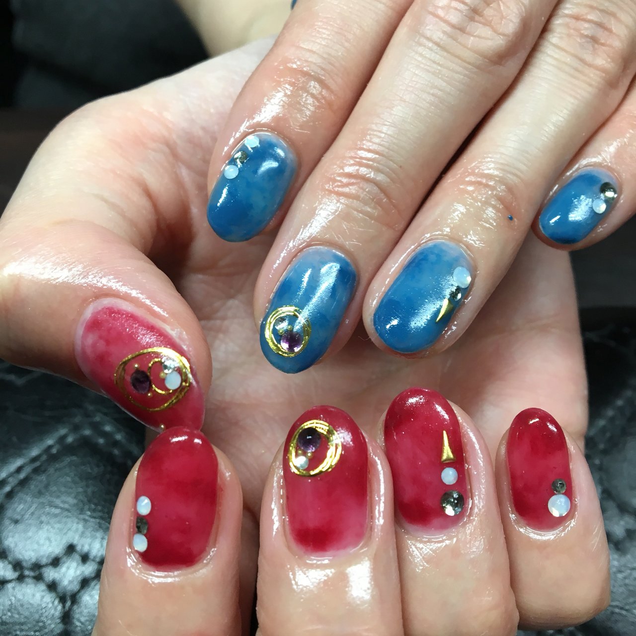 冬 オールシーズン デート 女子会 ハンド Aya アヴィヴィヤのネイルデザイン No ネイルブック