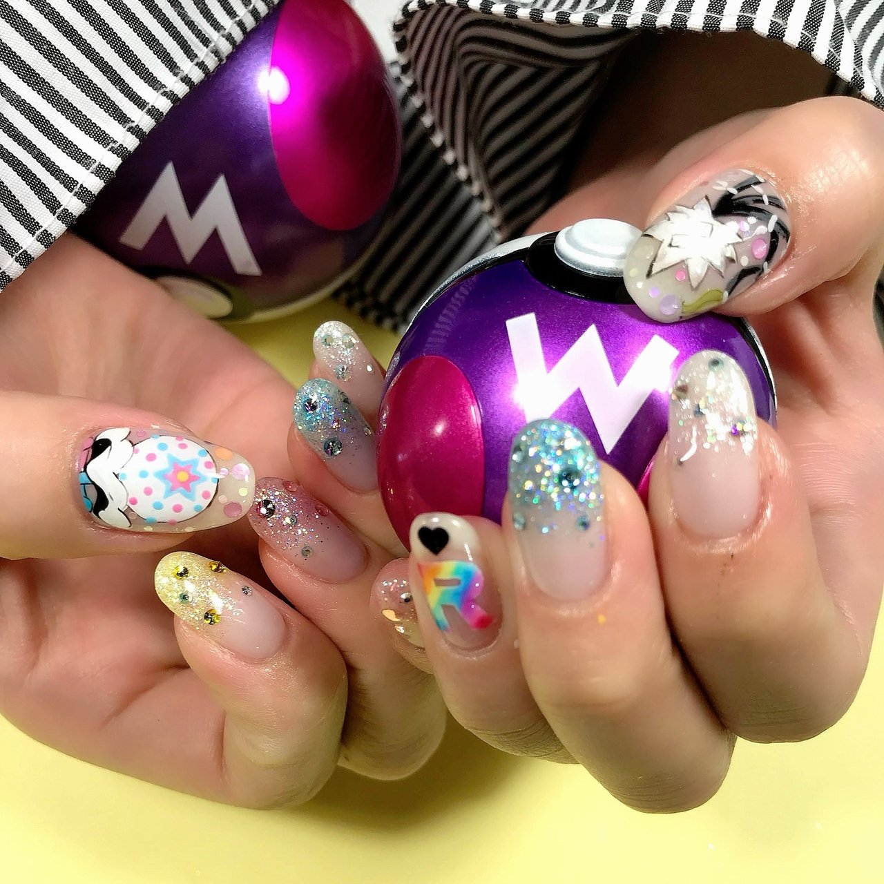 ネイルアート オールシーズン/ライブ/推し活/ハンド/概念ネイル - Le Ciel🐾自由が丘