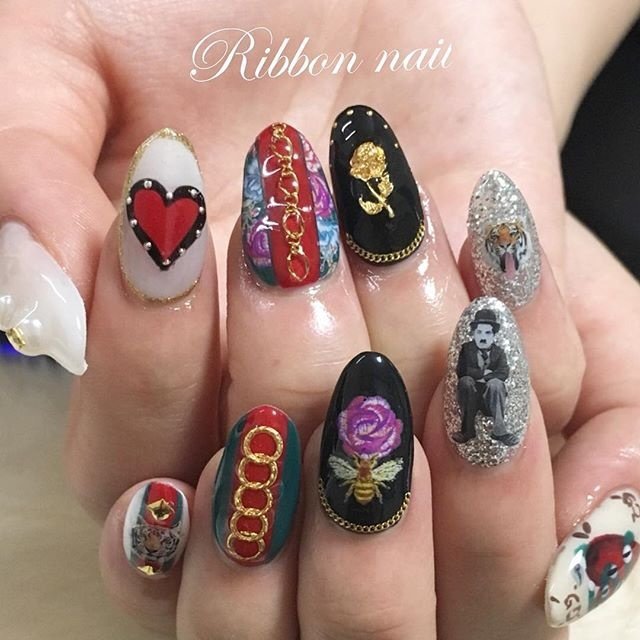 オールシーズン ハンド Ribbon Nailのネイルデザイン No ネイルブック