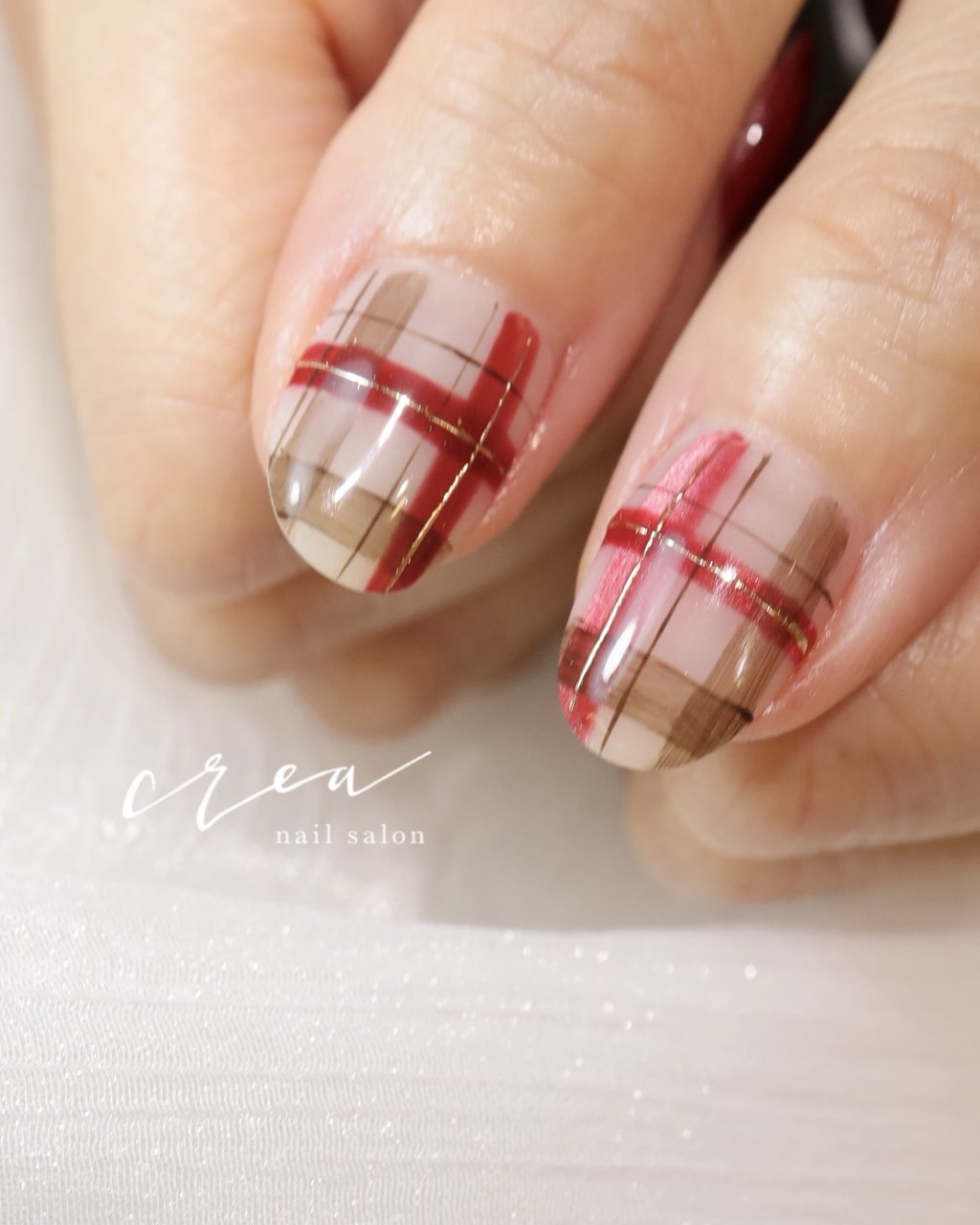 バレンタイン/ハンド/チェック/ハート/マグネット - nailsalon crea 